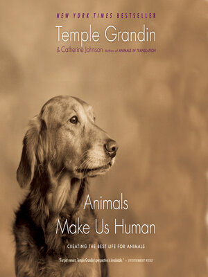 cover image of Animals Make Us Human